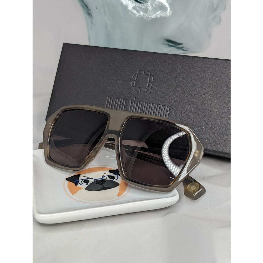 Auth. Blake Kuwahara Beelman sparrow print sunglasses
